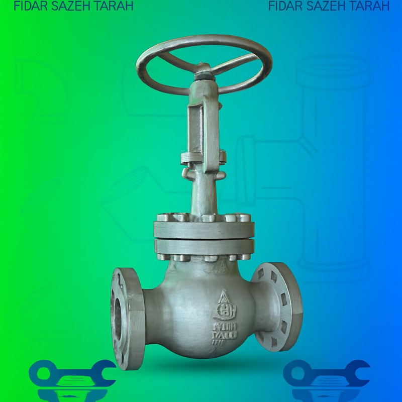 شیر گلوب کربن استیل (‎pressure Valve) کلاس 900Lb