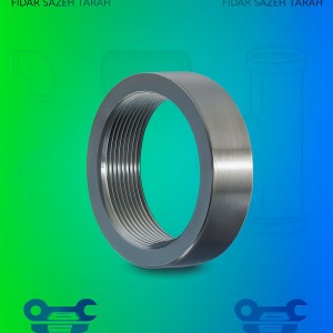 نیم بوشن A182 F304/304L استنلس استیل دنده کلاس 3000