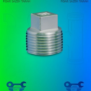 درپوش داخل دنده A182 F304/304L استنلس استیل دنده کلاس 3000