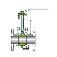 شیر توپی دمای پایین GDV مدل 1445741 مناسب برای کنترل جریان در محیط‌های سرد و کرایوژنیک با طراحی مقاوم و آب‌بندی مطمئن.jpg