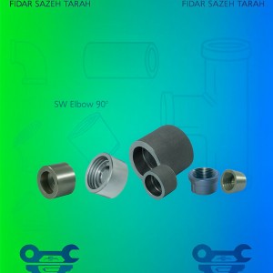 کپ فولادی A105 ساکت استاندارد ASME B16-11 کلاس 3000