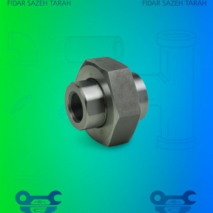 مهره ماسوره فولادی A105 دنده استاندارد ASME B16-11 کلاس 3000