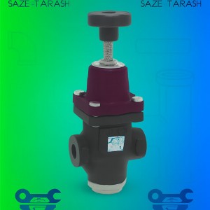 شیر فشار شکن چدنی دنده ای