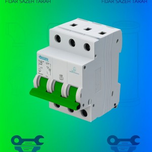 کلید مینیاتوری سه پل سری PFN-63-C | رنج 2 تا 63 آمپر