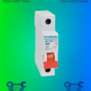 کلید مینیاتوری تک پل سری PFN-61-C | رنج 2 تا 63 آمپر