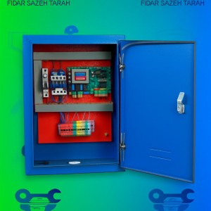 تابلو فرمان بالابر | کنترل هوشمند حرکت و توقف | تک‌فاز و سه‌فاز