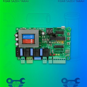 برد مدار فرمان بالابر | کنترل حرکت، توقف و ایمنی | مناسب بالابرهای تک‌فاز و سه‌فاز