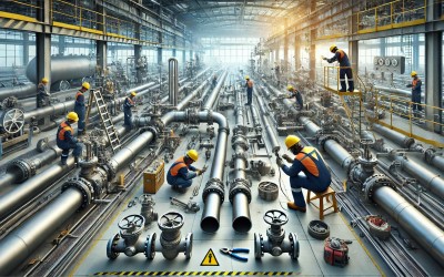 تفاوت اتصالات فولادی کربنی با استنلس استیل | بررسی جنس، مقاومت، کاربرد و استانداردها (مطلب)