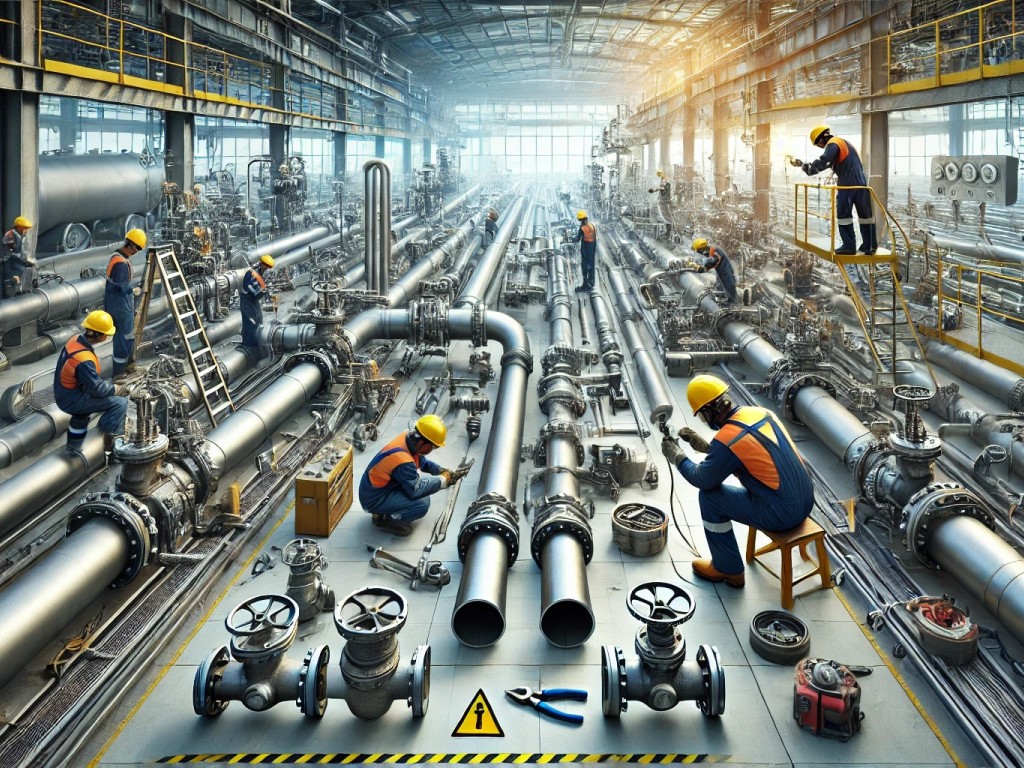 تفاوت اتصالات فولادی کربنی با استنلس استیل | بررسی جنس، مقاومت، کاربرد و استانداردها