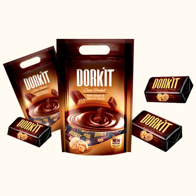 شکلات  مغز گردویی درکیت450گرم