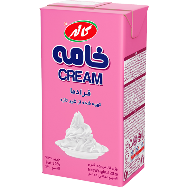 خامه پاکتی فرادما 200گرمی کاله