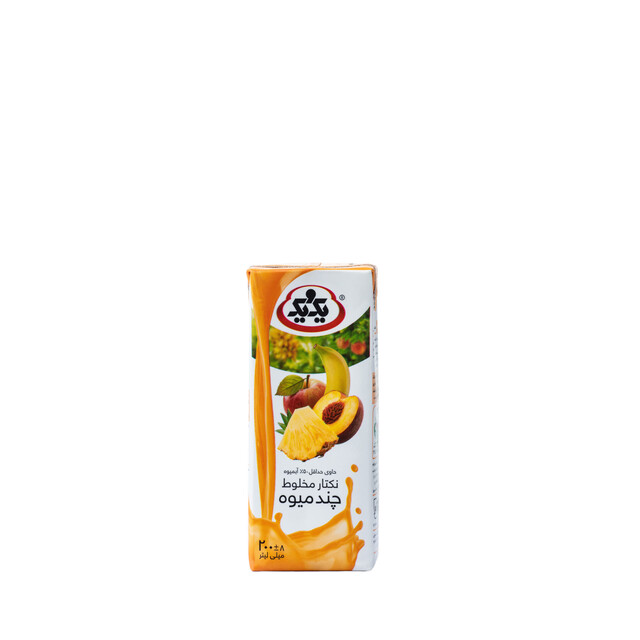 آبمیوه استوایی یک و یک  200 سی سی