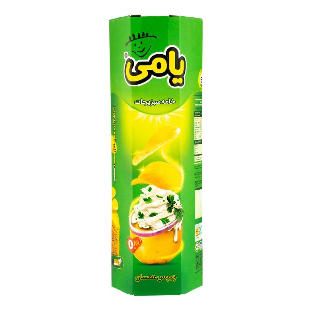 چیپس همسان خامه سبزی