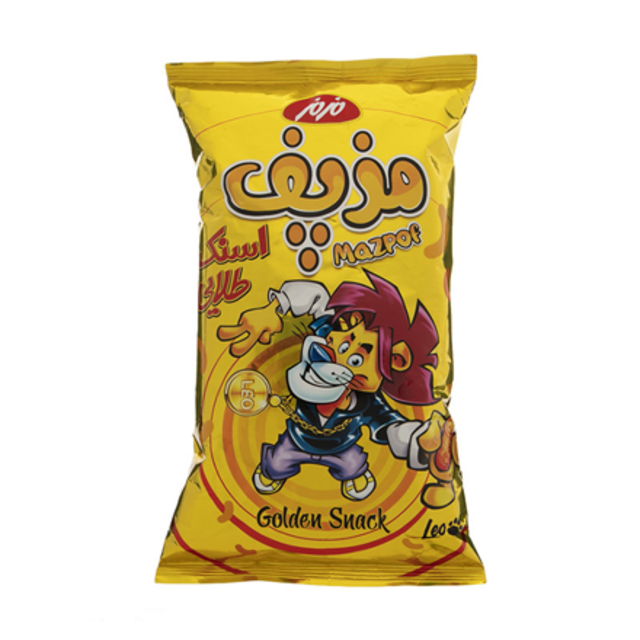 پفک اسنک طلائی پنیری