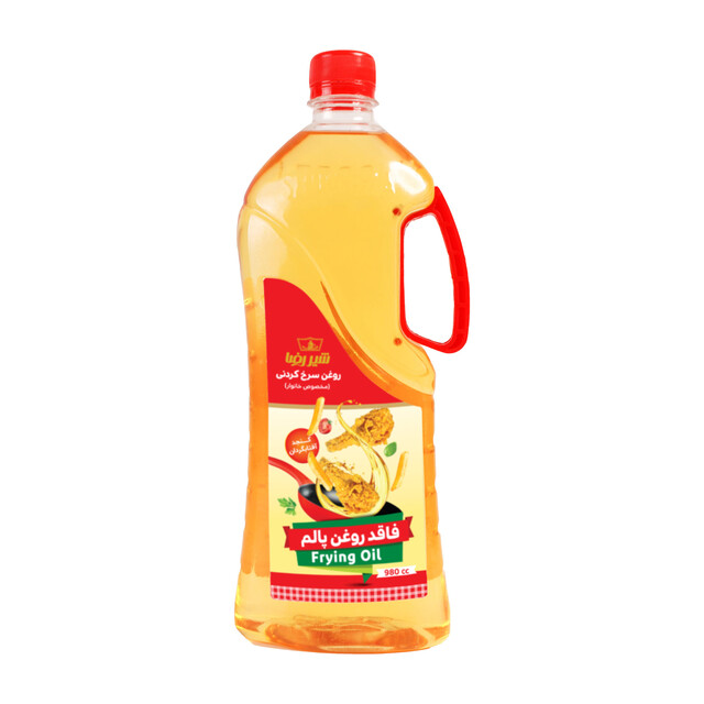 روغن سرخ کردنی حاوی کنجد 980 سی سی شیر رضا