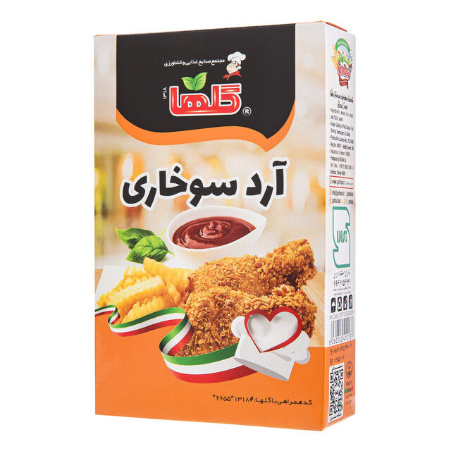 آردسوخاری گلها300گ 24ع