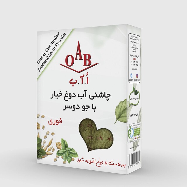 چاشنی آب دوغ خیاراوآب