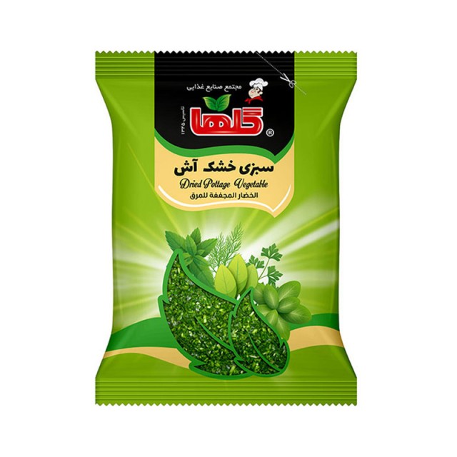 سبزی خشک آش 100 گرمی گلها