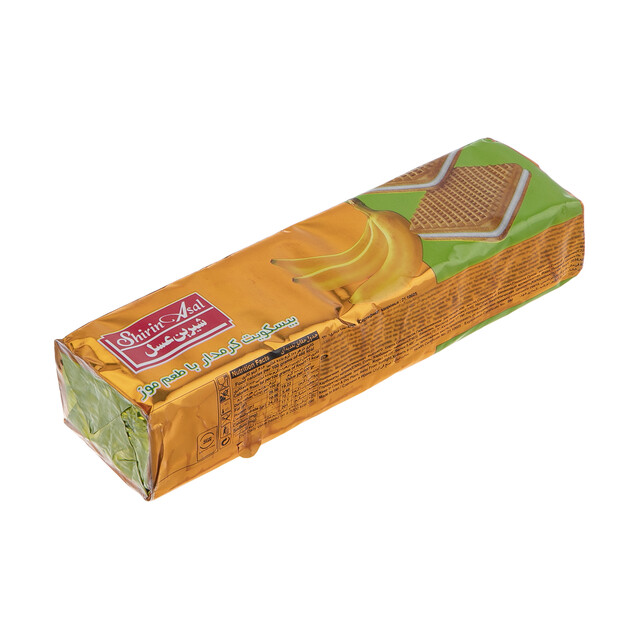 بیسکوئیت کرمدار موزی شیرین عسل120 گرم