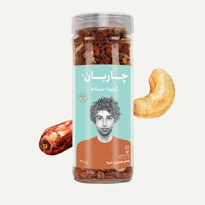 گرانولا وگان شیشه چاربان