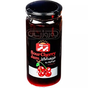 مربا آلبالو 600گرمی شیشه برتر