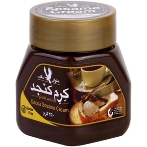 کرم کنجد350گ عقاب طعم کاکائو