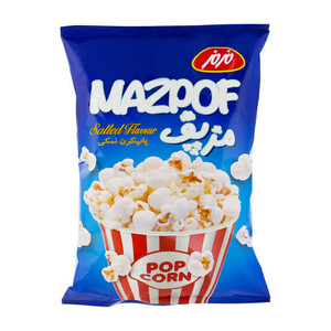 پاپ کرن نمکی متوسط مزمز