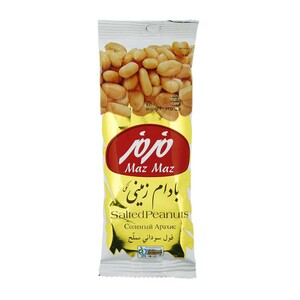 بادام زمینی  نمکی مزمز