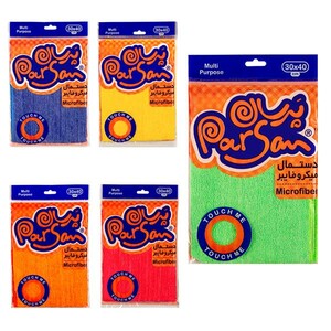 دستمال میکروفایبر30*30پرسان
