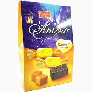 شکلات مغزدار آمور شیرین عسل400گرم