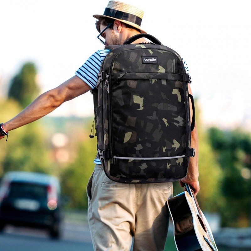 کیف لپ تاپAsenlin 18 Inch / 40L Travel Laptop Backpack