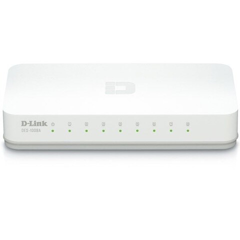 سوییچ 8 پورت گیگابیتی و دسکتاپ دی-لینک مدل DGS-1008A