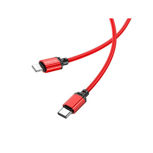 کابل تبدیل USB-C به لایتنینگ بروفون مدل BX87 20W طول 1 متر