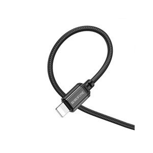 کابل تبدیل USB-C به لایتنینگ بروفون مدل BX87 20W طول 1 متر