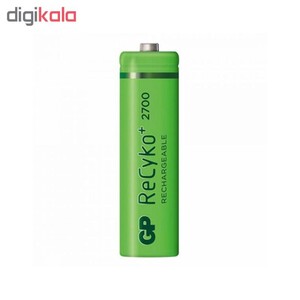 باتری قلمی قابل شارژ جی پی مدل ReCyko Plus 2700 بسته 2 عددی