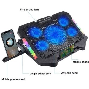 پایه خنک کننده لپ تاپ گیمینگ برند COOLER Pad مدل S500