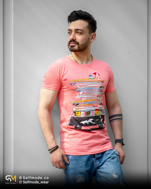 تیشرت طرح دار