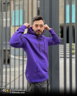 هودی ساده بنفش اورجینال