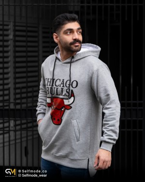 هودی طرح دار لانگ