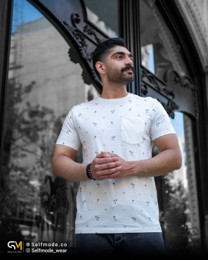 تیشرت طرح دار اورجینال