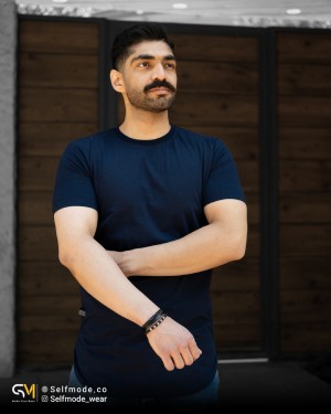 خرید تیشرت زارا سرمه ای