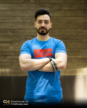 تیشرت طرح دار