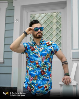 پیراهن هاوایی مردانه