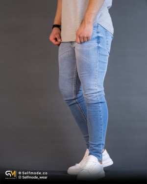 خرید شلوار جین آبی روشن