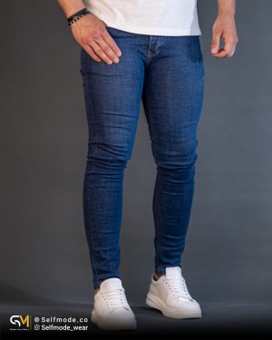 خرید شلوار جین آبی ساده