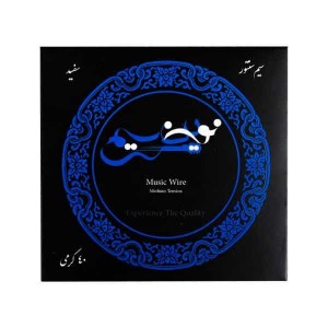 سیم سنتور  سفید 40 متری گره نخورده 040 B2K