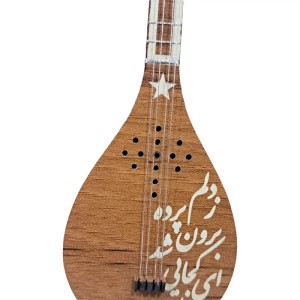 ماکت دکوری سه تار (سه بعدی )-ملودی ساز9