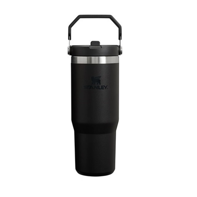 ماگ استنلی نی دار مشکی 887 میلی لیتر FLIP STRAW TUMBLER