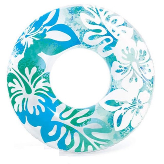حلقه شنا بادی با طرح گل آبی 59251np