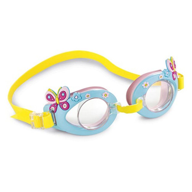 عینک شنا کودک 3 تا 8 سال مدل پروانه 55610 butterfly